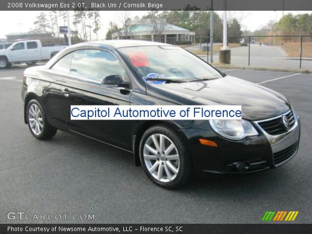 2008 Volkswagen Eos 2.0T in Black Uni