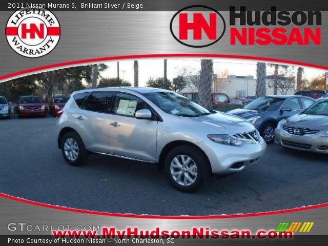 2011 Nissan Murano S in Brilliant Silver