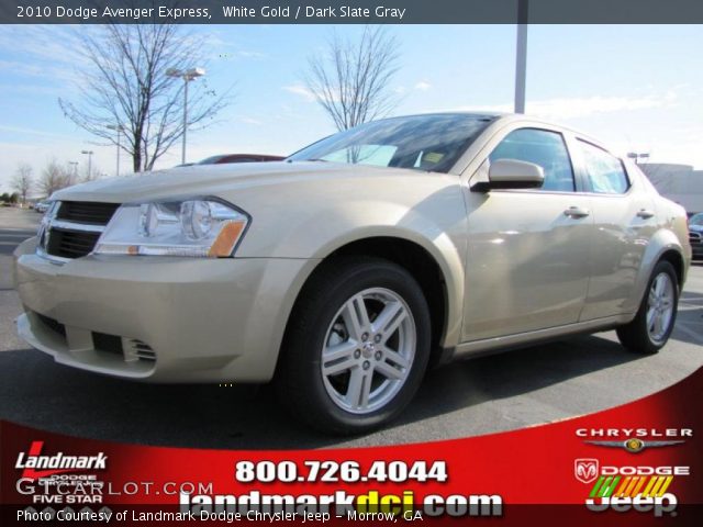 2010 Dodge Avenger Express in White Gold