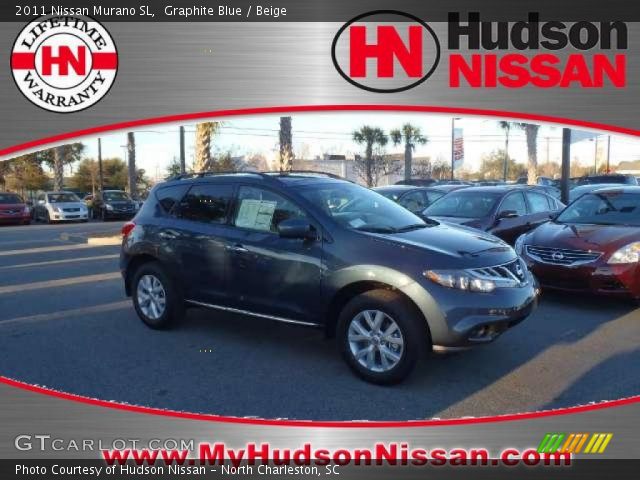 2011 Nissan Murano SL in Graphite Blue