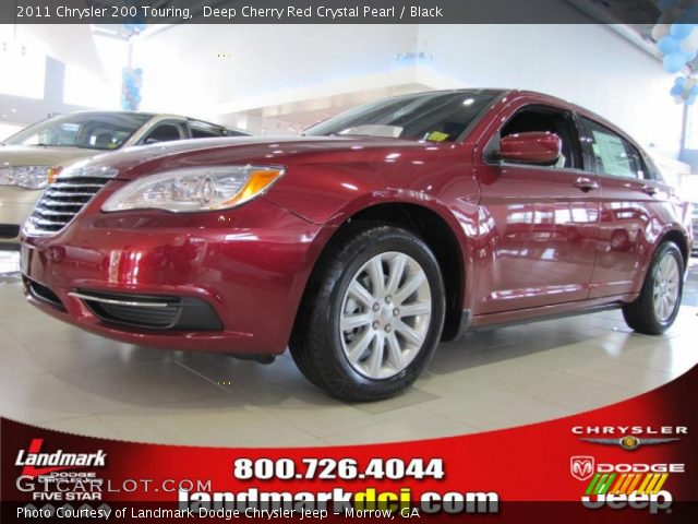 2011 Chrysler 200 Touring in Deep Cherry Red Crystal Pearl