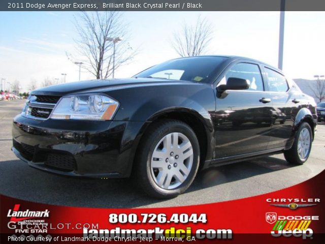 2011 Dodge Avenger Express in Brilliant Black Crystal Pearl