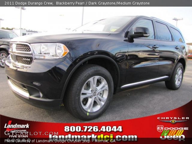2011 Dodge Durango Crew in Blackberry Pearl
