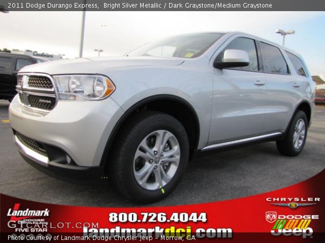 2011 Dodge Durango Express in Bright Silver Metallic