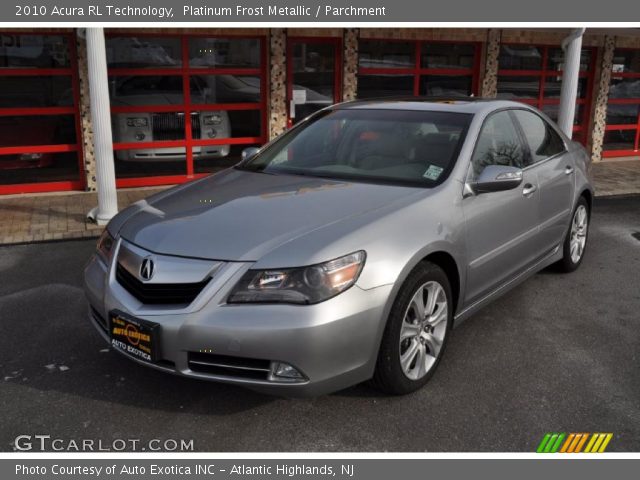 2010 Acura RL Technology in Platinum Frost Metallic