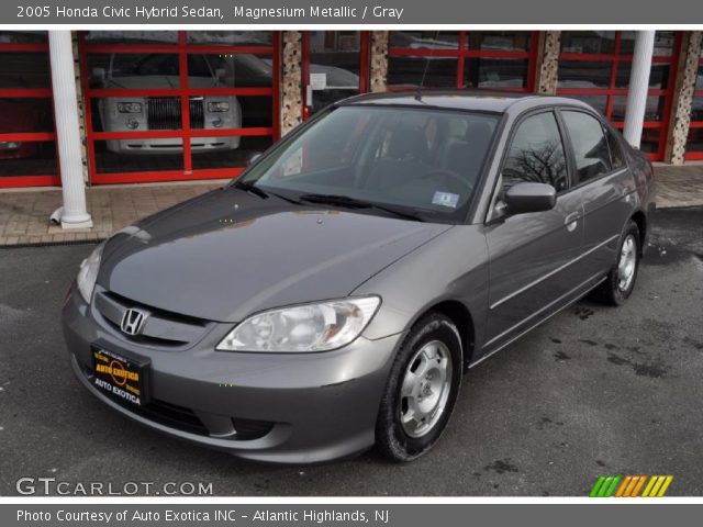 Magnesium Metallic 2005 Honda Civic Hybrid Sedan Gray