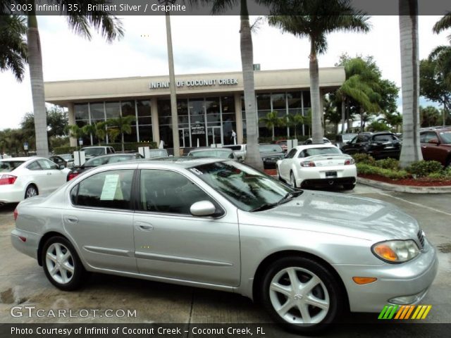2003 Infiniti I 35 in Brilliant Silver