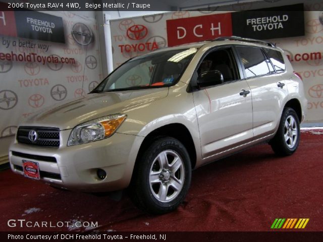 2006 Toyota RAV4 4WD in Beige Metallic