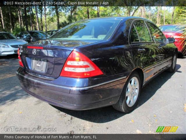 2003 Mercedes-Benz C 240 Sedan in Capri Blue Metallic