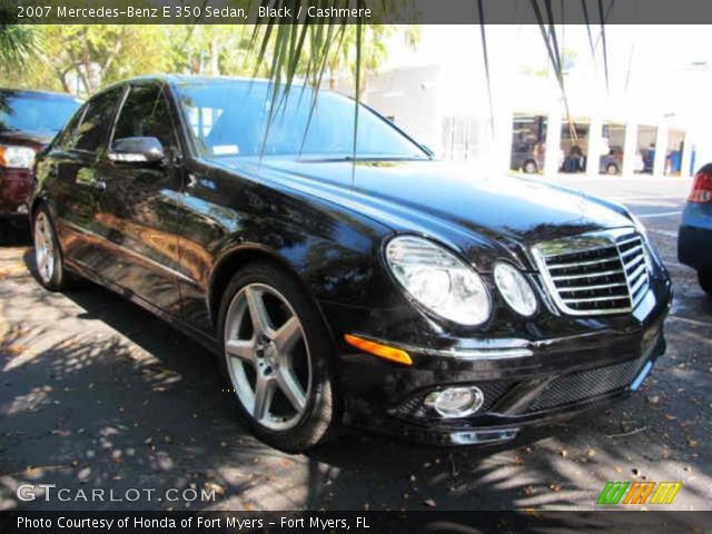 2007 Mercedes-Benz E 350 Sedan in Black