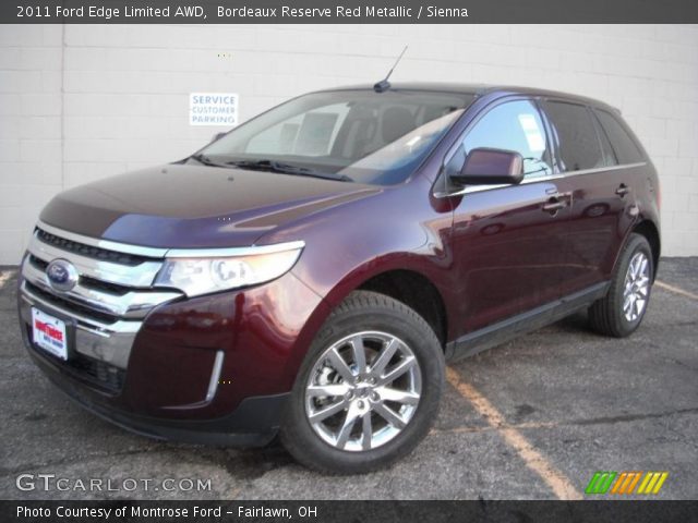 2011 Ford Edge Limited AWD in Bordeaux Reserve Red Metallic