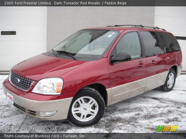 2005 Ford Freestar Limited in Dark Toreador Red Metallic