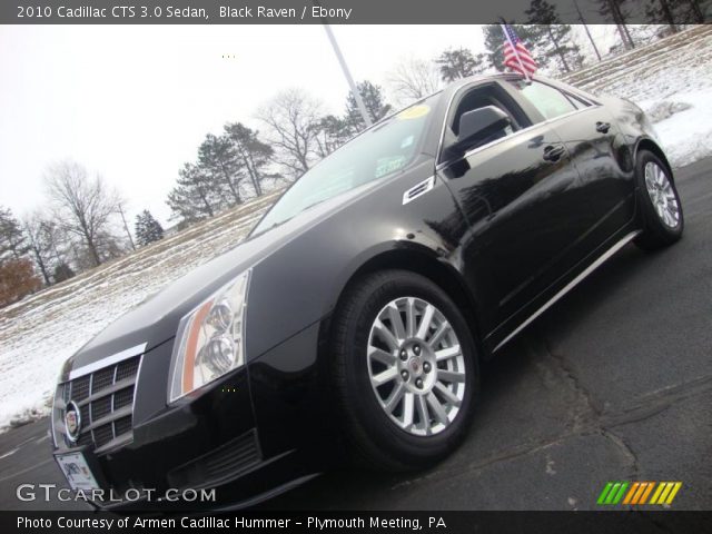 2010 Cadillac CTS 3.0 Sedan in Black Raven