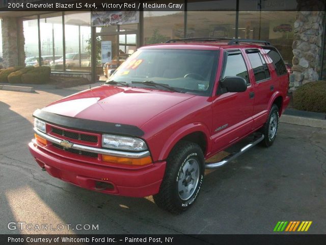 2004 Chevrolet Blazer LS 4x4 in Victory Red
