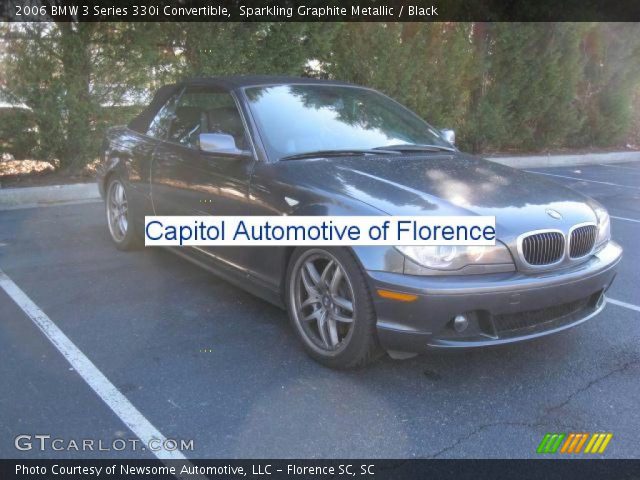 2006 BMW 3 Series 330i Convertible in Sparkling Graphite Metallic