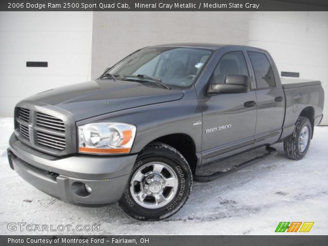 2006 Dodge Ram 2500 Sport Quad Cab in Mineral Gray Metallic