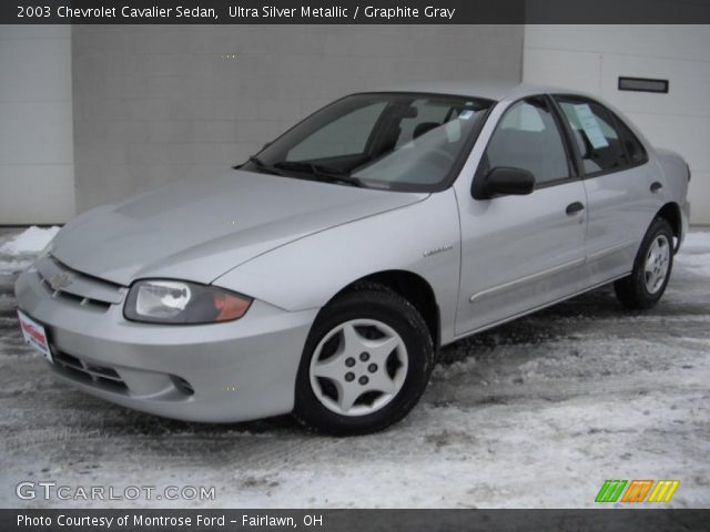 2003 Chevrolet Cavalier Sedan in Ultra Silver Metallic