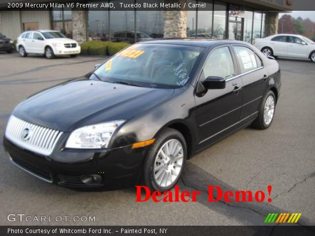 2009 Mercury Milan V6 Premier AWD in Tuxedo Black Metallic