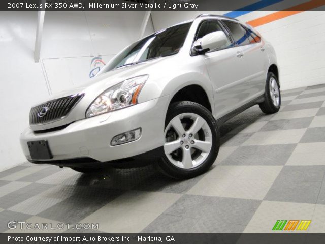 2007 Lexus RX 350 AWD in Millennium Silver Metallic