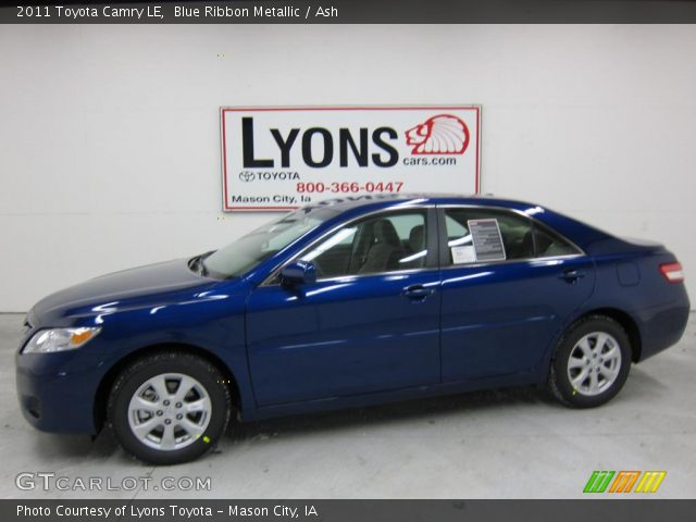 2011 Toyota Camry LE in Blue Ribbon Metallic