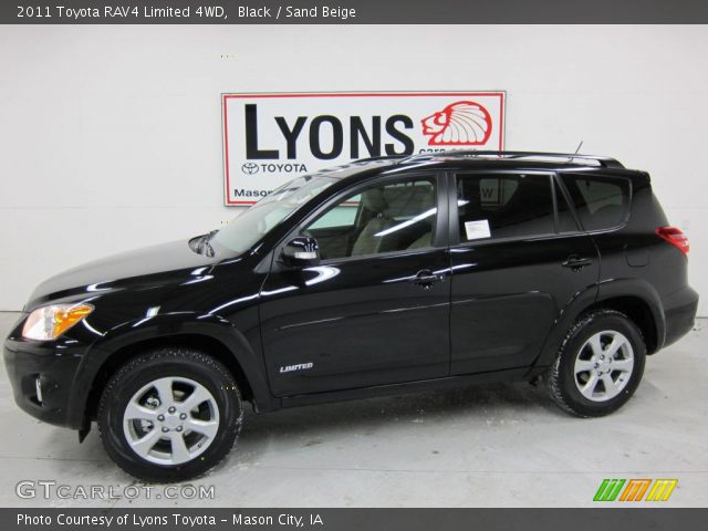 2011 Toyota RAV4 Limited 4WD in Black