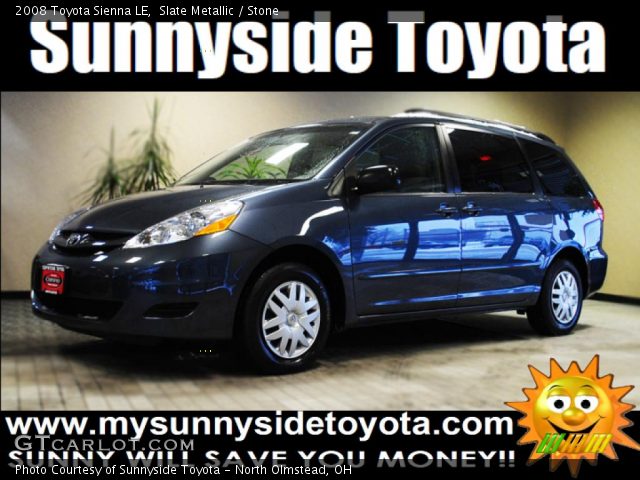 2008 Toyota Sienna LE in Slate Metallic