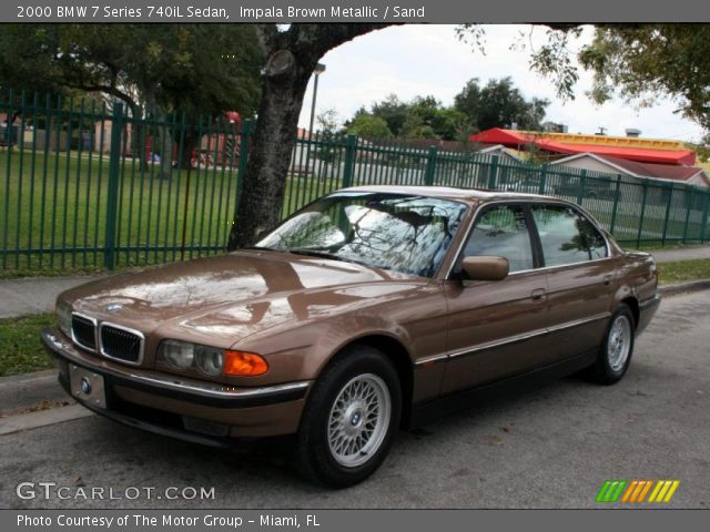 2000 BMW 7 Series 740iL Sedan in Impala Brown Metallic
