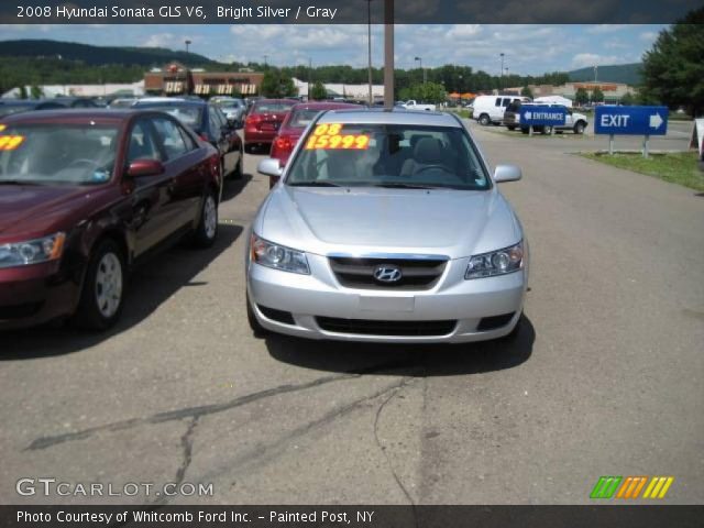 2008 Hyundai Sonata GLS V6 in Bright Silver