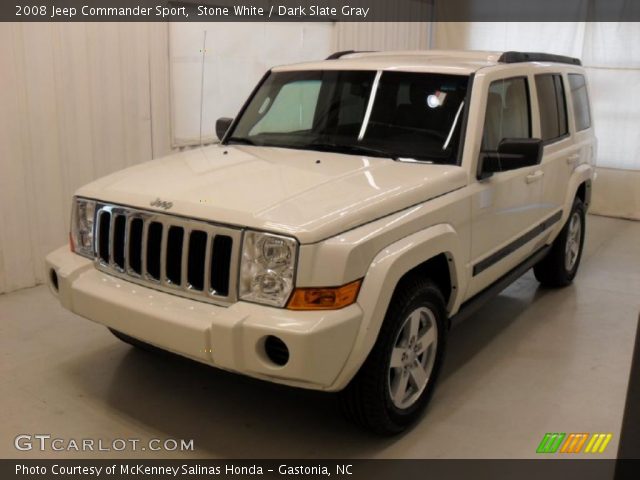 2008 Jeep Commander Sport in Stone White