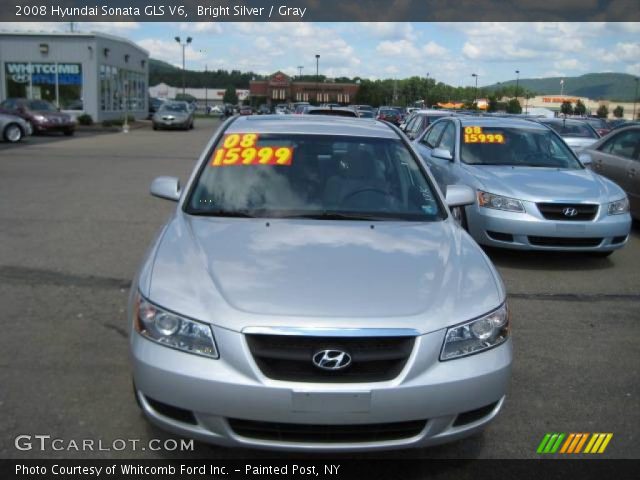 2008 Hyundai Sonata GLS V6 in Bright Silver