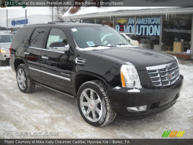 2011 Cadillac Escalade Premium AWD in Black Raven