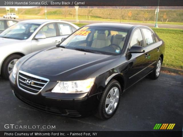 2009 Hyundai Sonata GLS in Ebony Black