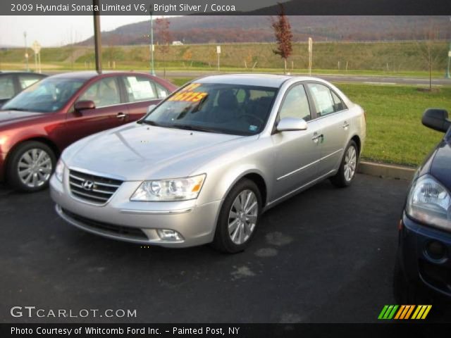 2009 Hyundai Sonata Limited V6 in Bright Silver