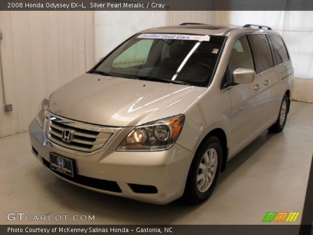 2008 Honda Odyssey EX-L in Silver Pearl Metallic