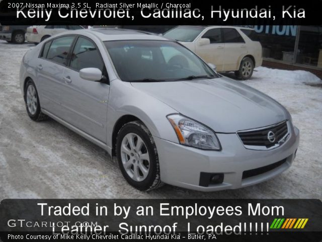 2007 Nissan Maxima 3.5 SL in Radiant Silver Metallic