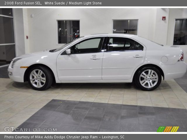 2008 Ford Fusion SEL in White Suede
