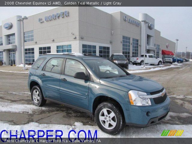 2008 Chevrolet Equinox LS AWD in Golden Teal Metallic