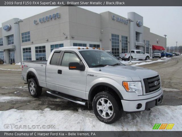 2009 Ford F150 FX4 SuperCab 4x4 in Brilliant Silver Metallic