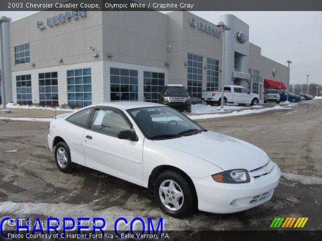 2003 Chevrolet Cavalier Coupe in Olympic White