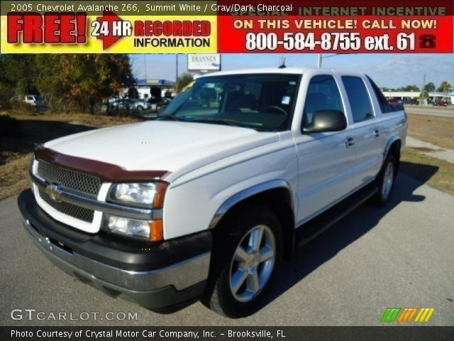 2005 Chevrolet Avalanche Z66 in Summit White