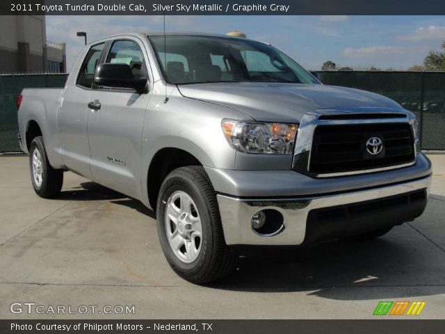 2011 Toyota Tundra Double Cab in Silver Sky Metallic