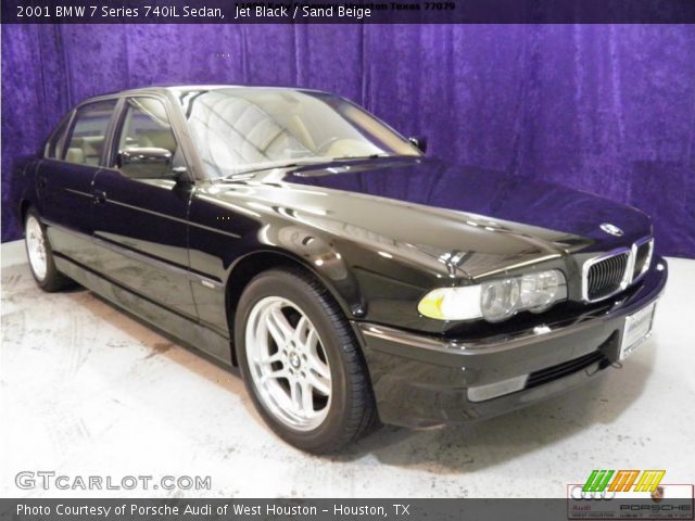 2001 BMW 7 Series 740iL Sedan in Jet Black
