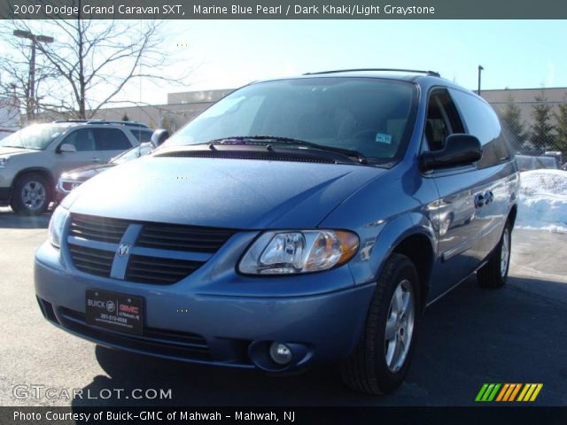 2007 Dodge Grand Caravan SXT in Marine Blue Pearl