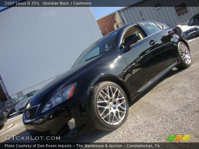 2007 Lexus IS 350 in Obsidian Black