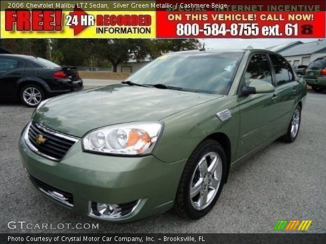 2006 Chevrolet Malibu LTZ Sedan in Silver Green Metallic