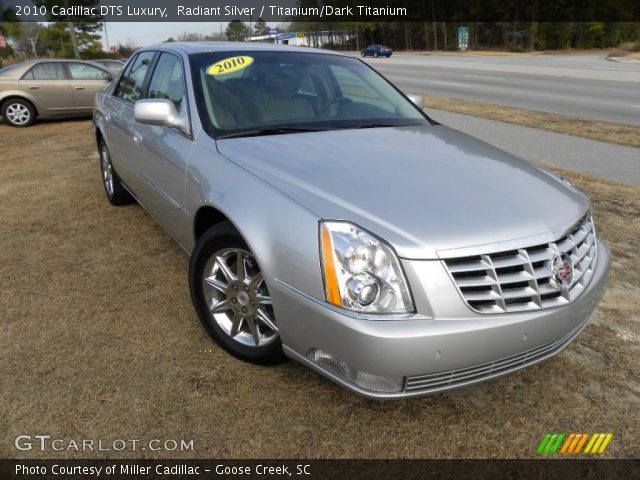 2010 Cadillac DTS Luxury in Radiant Silver