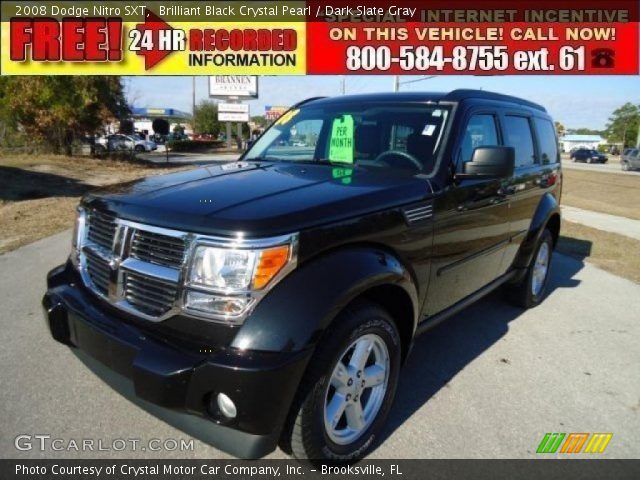 2008 Dodge Nitro SXT in Brilliant Black Crystal Pearl