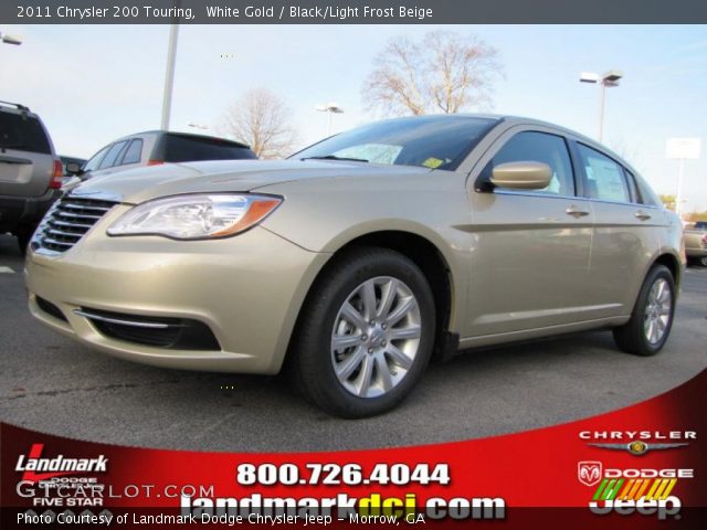 2011 Chrysler 200 Touring in White Gold