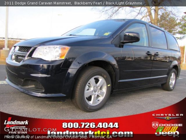2011 Dodge Grand Caravan Mainstreet in Blackberry Pearl