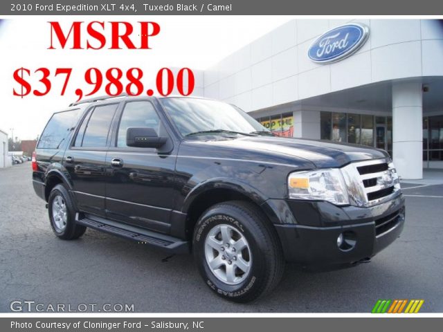 2010 Ford Expedition XLT 4x4 in Tuxedo Black